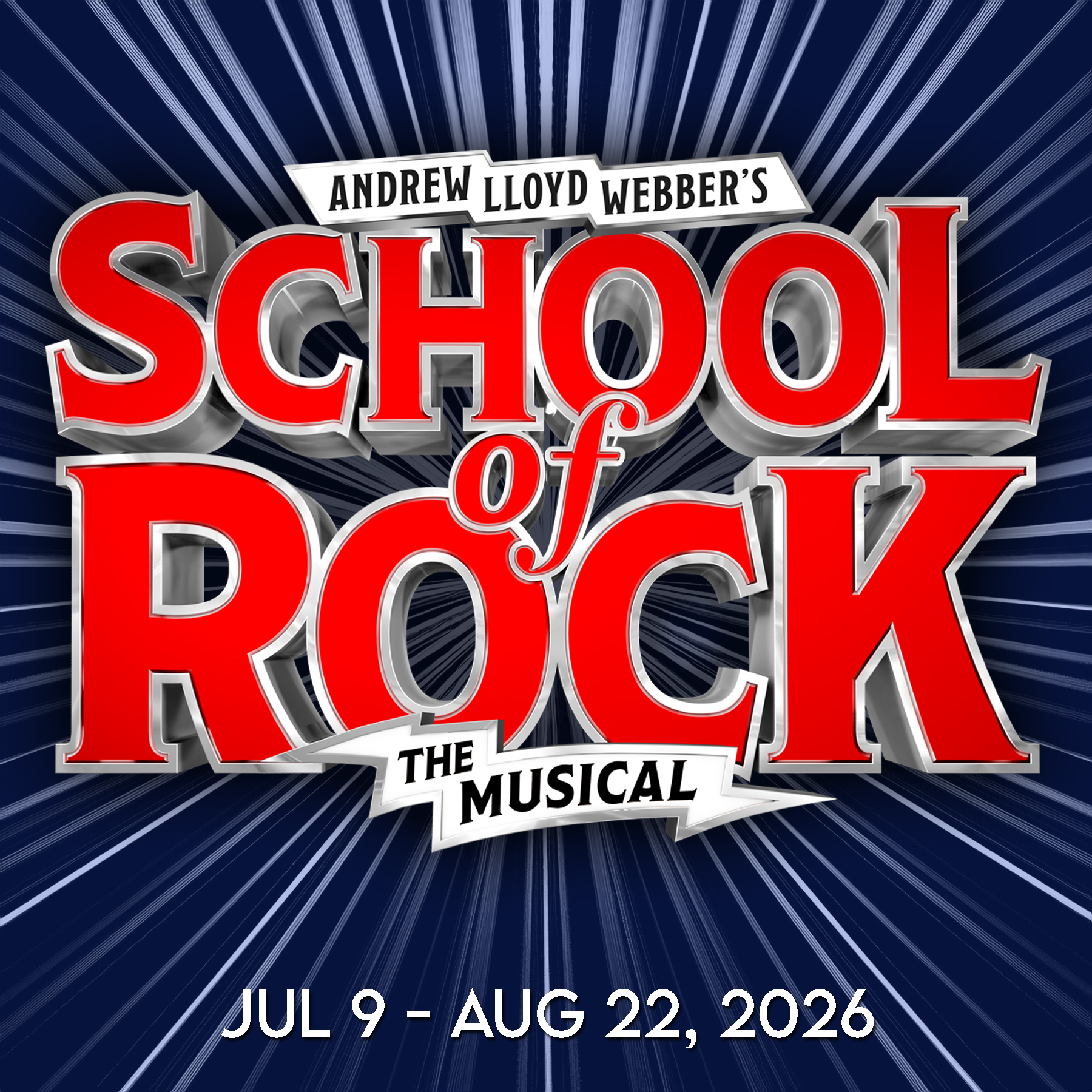 Andrew Lloyd Webber's School of Rock at the Pines Dinner Theatre